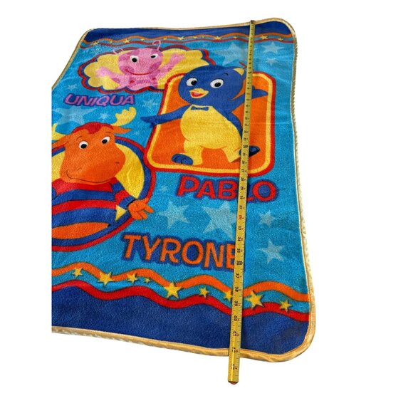 The Backyardigans Toddler Sized Blanket 42" x 30" 100% Polyester Dated 2007 HTF! - Picture 5 of 9